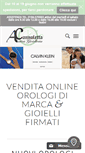 Mobile Screenshot of gioielleriacannoletta.it